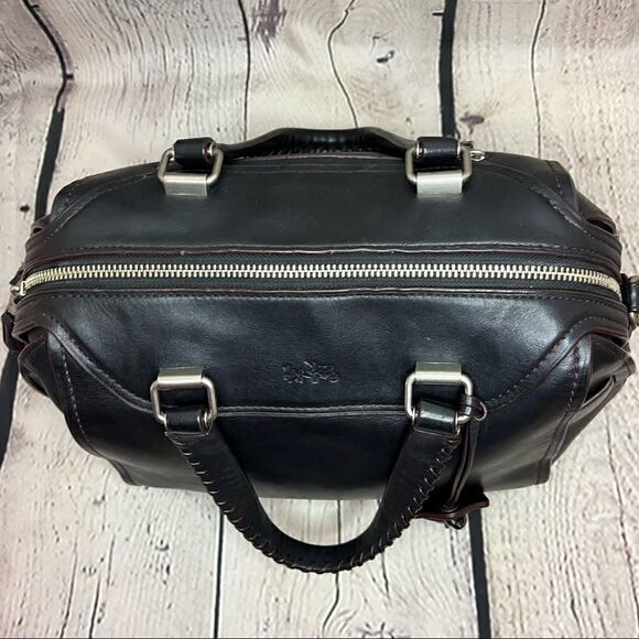 Coach Vintage Leather Ace Satchel Handbag - Picture 9 of 14